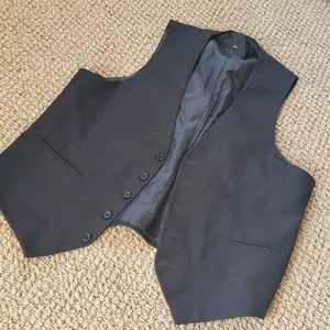 Black vest for Suit